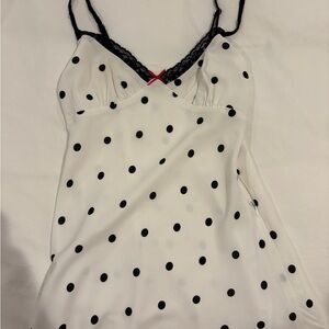 Peppermayo Black Polka Dot Dress